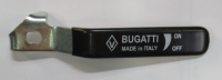 Ручка для шаровых кранов 1/2" или 3/4" BUGATTI материал- сталь