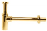 Сифон для раковины Kaiser арт.958L Gold