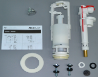 Арматура для бачка с заливным нижним латунным клапаном 1\2  Alca PLAST Чехия